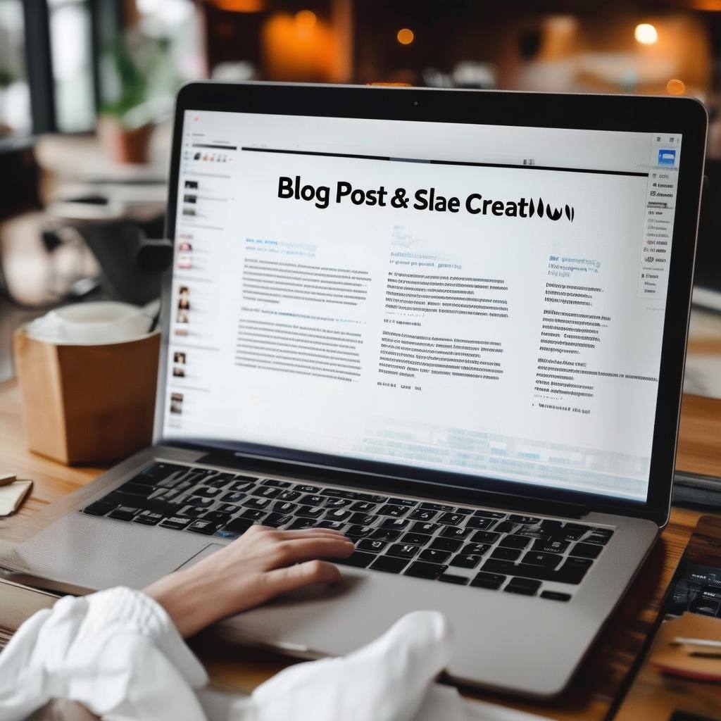 Blog Posts and Articles creation